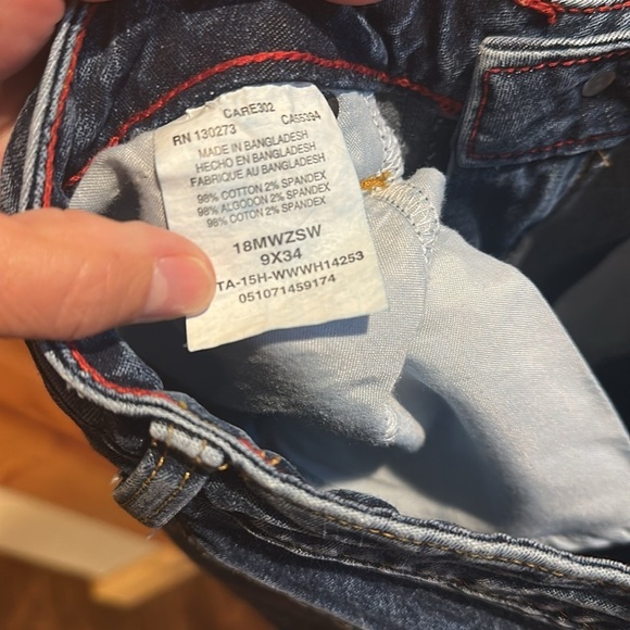 Wrangler Classic Blue Denim Jeans - Picture 5 of 5